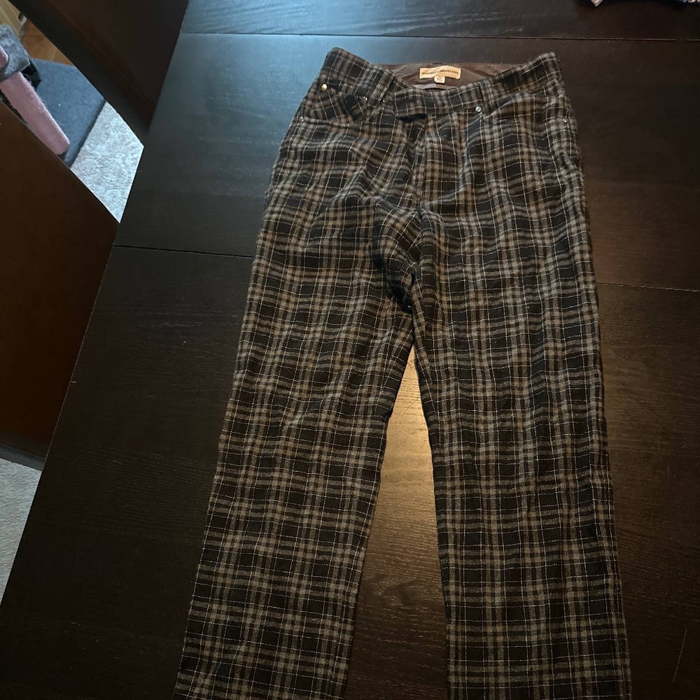 Men’s checkered pants